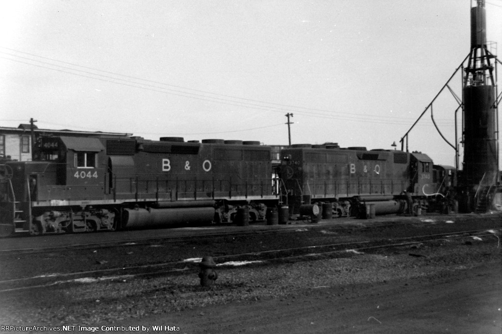 B&O GP40s